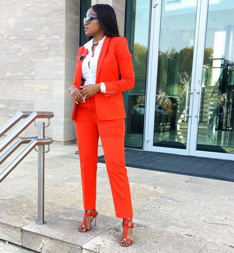 Photos: 15 of Lerato Kganyago's back to back suit game | Fakaza News